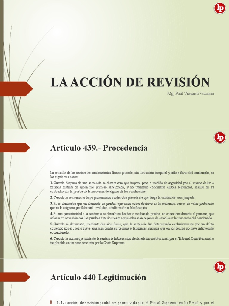Accion de Revision PDF Sentencia (ley)