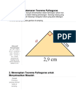 Materi MTK Kelas 8 Pitagoras