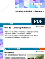 1190-1592200966441-HND MSCP W12 Reliability and Validity of Research