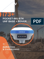 Pocket Imu-Rtk Uhf Base + Rover: Surveying & Engineering