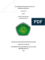 Hibah, Shodaqoh. Hadiah Dan Segala Permasalahannya: Makalah Oleh: Faizah Uhti Rianda NIM 210202110145