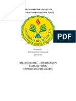 Muhammad Ilham Fachriansyah - 1518621038 - Proteksi Kebakaran AKTIF