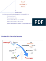 Tema 5 Genómica 2022-23