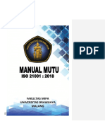 120122.manual Mutu UB FMIPA ISO 21001 - Signed Lengkap