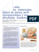 Sintesis Signos de Alarma y Perfil Neuropsicologico