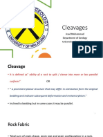 Cleavages: Asad Muhammad Department of Geology University of Malakanad
