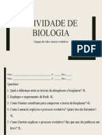 ATIVIDADE DE BIOLOGIA (3ºBimestre)