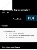 Fundamento de Programação II: Java - JSE