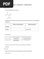 Periodicity HL Paper 2 Questions - Markscheme: 1a. (3 Marks) The Structural Formula of Urea Is Shown