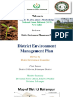 District Environment Plan - Balrampur