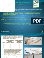 Laboratorio Excel: Práctica 3: Elasticidades de La Demanda y La Oferta