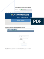 Liverworksheets Pasos para Trabajar Programa