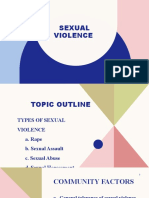 Sexual Violence