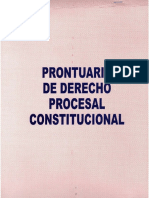 Prontuario: Derecho Constitucional