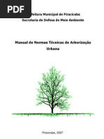 Manual de Normas Técnicas de Arborização Urbana