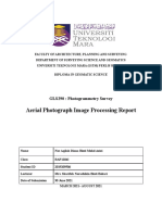 Report Aerial Photograph Image Processing