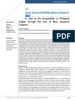 International Journal of Multidisciplinary Research: Instabright