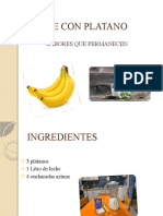 Leche Con Platano: Sabores Que Permanecen