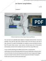 Https - Circuitdigest - Com - Microcontroller Projects - Automatic Door Opener Project Using Arduino