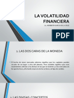 La Volatilidad Financiera