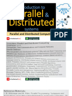 Introduction To: Parallel Distributed