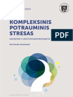 KOMPLEKSINIS POTRAUMINIS STRESAS: Samprata Ir Psichotraumatologinis Įvertinimas