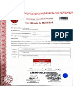 Certificado de Habilidad Adrián