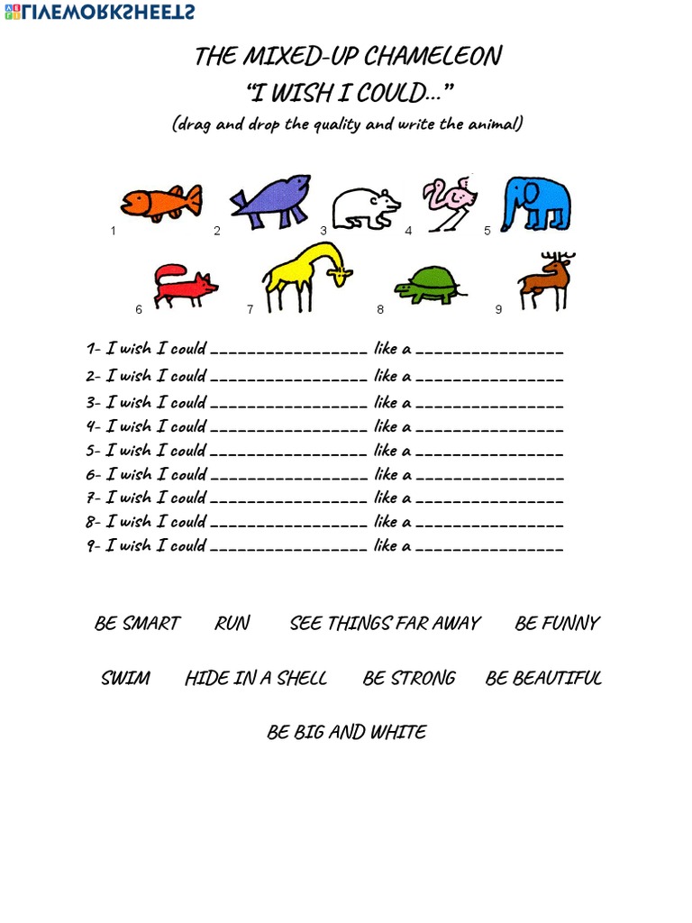The Mix Up Chameleon | PDF