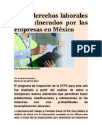 Los 7 Derechos Laborales Más Vulnerados Por Las Empresas en México