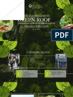 Analisa Pengaruh Green Roof Pada Bangunan Terhadap Limpasan Air Hujan