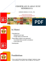 Diversifikasi Olahan Susu Sederhana