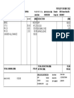 Eco-Shop Marketing SDN BHD Payslip For May 2022