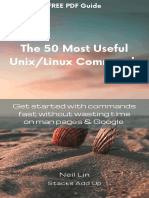 The 50 Most Useful Unix/Linux Commands: Free PDF Guide