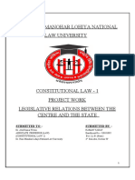 Constitutional Law Semester 4
