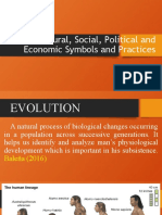 Cultural, Social, Political and Economic Symbols and Practices