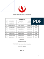 Diseño Organizacional Y Procesos