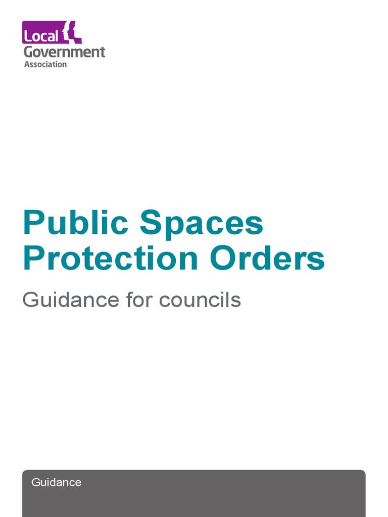 10.21 PSPO Guidance - 06 - 1 | PDF | Justice | Crime & Violence