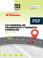 Ley General de Transporte y Transito Terrestre