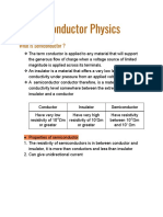 Semiconductor Physics