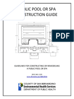 Public Pool or Spa Construction Guide