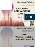 Amphi #2. Analyzing International Markets