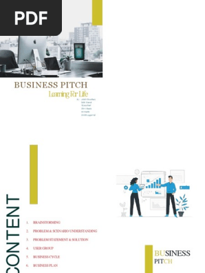 BUSINESS PITCH