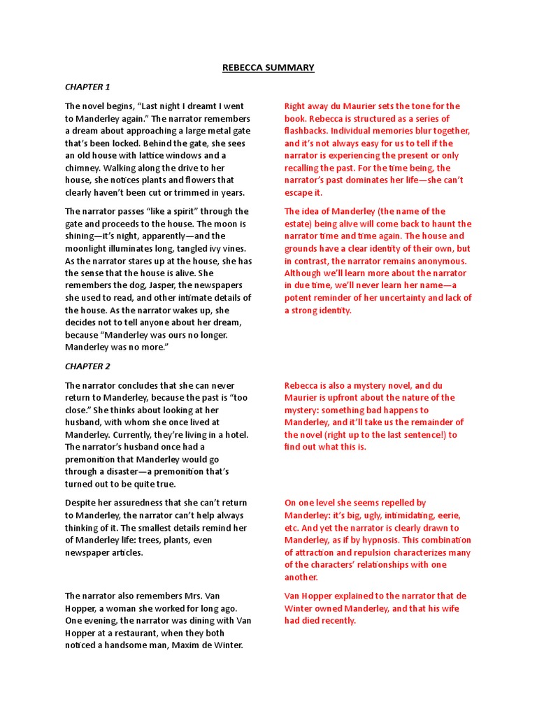 REBECCA STUDY GUIDE visual data 5