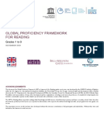 Global Proficiency Framework Reading