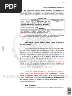Auto de desechamiento en amparo indirecto | PDF | Caso de ley | Demanda ...