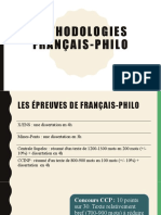 Méthodologies Français-Philo