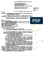 1994 Amend Federal Death Penalty Omnibus Violent Crime Enhanced Penalties