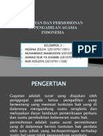 Gugatan Dan Permohonan Di Pengadilan Agama Indonesia