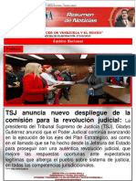 TSJ Anuncia Nuevo Despliegue de La Comisión para La Revolución Judicial