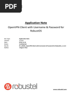 RT - AN005 - ROS - OpenVPN Client With UsernamePassword For RobustOS - v.1.0.0